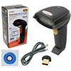 IMHORESE Lettore Codice a Barre 6150 Wireless Pistola Barcode USB Barcode  Scanner Reader Senza Fili, 1D