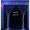 Tenda Luminosa Natalizia TENDA NATALE LUCI 3 MT X 120 CM ESTERNO E INTERNO