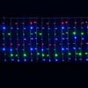 Tenda Luminosa Natalizia NATALE LUCI 3m x 120cm led PROLUNGABILE PIOGGIA REB
