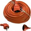 30 MT. CAVO PROLUNGA PRESA SCHUKO ELETTRICA MASCHIO FEMMINA 30 MT METRI