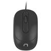 Natec Vireo Mouse Ufficio Cablato USB Ottico 1000 DPI 3 Tasti Ergonomico Nero