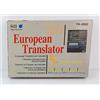 SEIKO INSTRUMENTS EUROPEAN TRANSLATOR TR-3000 DELUXE EDITION - VINTAGE - NUOVO