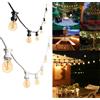 CATENA LUMINOSA CATENARIA LAMPADINE LED E27 PROLUNGABILI IP65 IMPERMEABILI