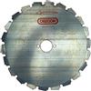 Oregon Disco per Decespugliatore con Foro Centrale da 25,4 mm, Adatto a Tagliare Vegetazione Spessa e Legnosa, Professionale e Resistente, Lama di Tipo EIA per Tagliaerba da 30 cc e oltre, 200 mm