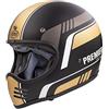 PREMIER CASCO MX BL 19 BM,NERO/ORO,M