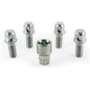 H&R Set di bulloni antifurto per Ruote R13 M14x1.50x27mm sferici - 4 Bulloni Antifurto incl. Adattatore