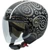 NZI Casco Jet. Helix Iv Multi Paisley, multicolore (tessili di Paisley)