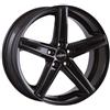 Oxigin 18 concava 7,50 x 18 Offset 38 Bolt Pattern 5,00 x 120.00 Centro foro 72.60 oxachtzehn7518 K38bhd, colore: nero