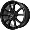rh+ R/H - RH di Sport 8 x 17 ET45 Corsa di 5 x 114,3 Dipinta di Nero