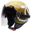 NZI tonup Visor Graphics casco da moto (Seventy, Extra Grande)