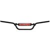 Accossato Manubrio accossato made in italia d.22, honda XL 200 200 cc (-), colore nero e paracolpi arancio (sh5a)
