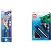 Prym 41163 Pinza Con Bottoni Automatici, Viola, Taglia Unica & Sport & Camping Bottoni A Pressione Sport, Ottone, 15Mm, Nero, 10 Pezzi