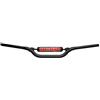 Accossato Manubrio accossato made in italia d.22, honda XL 200 200 cc (-), colore nero e paracolpi arancio (sh5a)