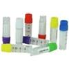 Cryomaster Cryom Aster 4 Tiny 6100 Kryor Eye - 2,0 ml, filettatura maschio, tappo a vite bianco laterale anello di supporto 1D codice a barre (confezione da 500)