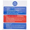 Caledonia Signs 11438H - Segnale antincendio Stay Put for Flats, in plastica rigida, blu, rosa, rosso, altezza: 300 mm x 250 mm