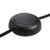 EHMANN LED Dimmer elettronico T24.08 (2420x0800), taglio di fase, 230 V, 50 Hz, Potenza: LED 3-55 W, 5-150 W/VA, colore: nero