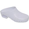 Gima 26321 Zoccoli Professionali, Senza Fori, 45-46, Bianchi, 1 Paio