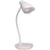 Unilux Lampada LED dimmerabile con ricarica USB e controllo touch, bianco