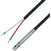 iOVEO 044LF05202 - NTC 10KOHM - Sonda d'aria, custodia perforata con cavo in PVC, sensore di temperatura, custodia perforata, 2 metri