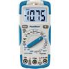 Peaktech 1075 - Multimetro Digitale Ncv Cat Iii con Schermo LCD Illuminato, Tester Batteria, Multimetro Portatile, Amperometro Elettronico, Tester di Continuità, Voltmetro - Max. 600 V