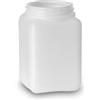 Neolab e 6910 a collo largo piazza serbatoio, HDPE, 250 ML VOLUME nominale, Tappo a Vite