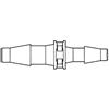 neoLab 2-0970 - Pezzo di transizione (PP) dritto, per 3,2-4,2 mm/4,0-5,0 mm (confezione da 10)