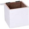 Vacchetti Giuseppe Vacchetti 5962220000 Scatola Portathe Legno Bianco Quadro Medio