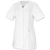 BP Casacca da Donna 1639 485 Bianco Manica Corta Camice Infermiera Tessuto Misto Resistente Diverse Misure