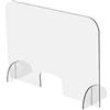 Franken SSW8570 - Targhetta protettiva in acrilico, 85 x 70 cm, 1 pezzo