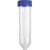 Heathrow Scientific HD4427R - Provette coniche sterili per centrifuga, con porta provette, in polipropilene, capacità: 50 ml, graduazione: 5,0 ml, confezione da 500