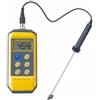 HENDI Termometro digitale con sonda, intervallo di temperatura da -50 a 300°C, funzione min./max., allarme e blocco lettura, 195x85x(H)45mm, multicolore, acciaio inox 18/8 e PVC