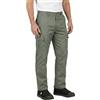Lee Cooper LCPNT205 Pantaloni Cargo classici da lavoro multitasche per uso intensivo e di facile manutenzione da uomo, Khaki, 36W / 33L