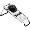 Vogue mandolina 135 x 400 mm in acciaio INOX pelapatate affettatrice cutter chopper cucina