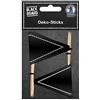 Ursus 42930002 - Fogli Decorativi, Colore: Nero Opaco 5,5 x 4,5 cm, 10 Pezzi