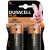 Duracell Batterie Duracell Torcia D Plus Power Alcaline - Blister da 2 Batterie