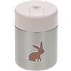 LÄSSIG bambini piccoli Termo scalda scatole di porridge merendine a prova di perdite Acciaio Inox 315 ml/Food Jar Little Forest Rabbit