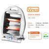 Vinco STUFA ELETTRICA AL QUARZO 400/800W PIEGHEVOLE ANTIRIBALTAMENTO VINCO 70155
