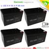 Electronic KIT 4x BATTERIA PIOMBO RICARICABILE 12V 14Ah PER BICI ELETTRICA 48V FOTOVOLTAICO