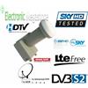 Emme Esse NUOVISSIMO LNB SCR CON PORTA GOLD + PORTA LEGACY + FILTRO LTE INTEGRATO 80199SA