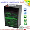 ANFEL Ultracell UL5-6 Batteria al piombo 6V 5.0Ah 4.5AH corrente di scarica 75A