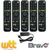 Bravo 5 Pz Telecomandi universali Bravo programmabili + Programmatore