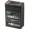 ANFEL BATTERIA 6V 3,2A PIOMBO LAMPADE EMERGENZA 3.2AH RICARICABILE 3Ah LED BEGHELLI pb