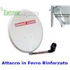 EMMEESSE Parabola Satellitare Antenna Parabolica 80 cm 4K SKY TIVU SAT FULL HD