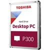 Toshiba P300 Hdwd240uzsva 4tb 3.5´´ Hard Disk Argento 3.5´´