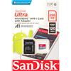 Sandisk Ultra Micro Sdxc A1 256gb Memory Card Nero