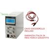 FLA ALIMENTATORE DA BANCO REGOLABILE 0-30V 5A MINI STABILIZZATO 305D + CAVO