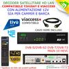 EDISION Decoder Tivu Sat HD Compatibile Satellitare Ricevitore Tvsat Senza Card Tivusat