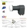 EMMEESSE UX-OCTO LNB 8 USCITE ILLUMINATORE lte free PARABOLA FULL HD SKY