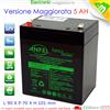ANFEL BATTERIA AL PIOMBO RICARICABILE 12V 4.5 AH come mod. FIAMM FG 20451 o 41205