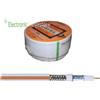CAVEL 50MT RIGA MARRON Cavo cavel DG113 ricezione digitale 75 Ohm (schermatura A+) 6.6
